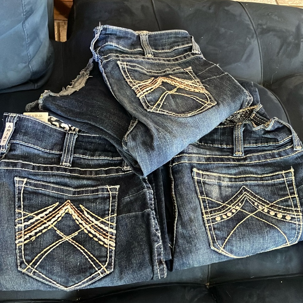Ariat R.E.A.L. Stretch Denim Jeans! 3 pair!